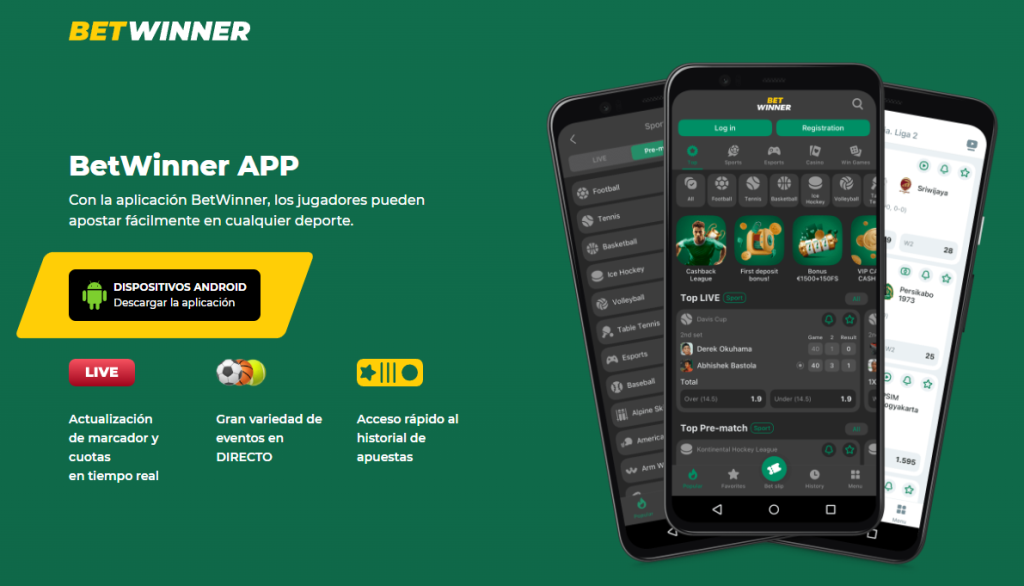 ¿Cómo y dónde descargar Betwinner?