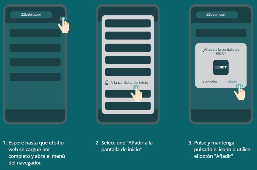 22bet para Android