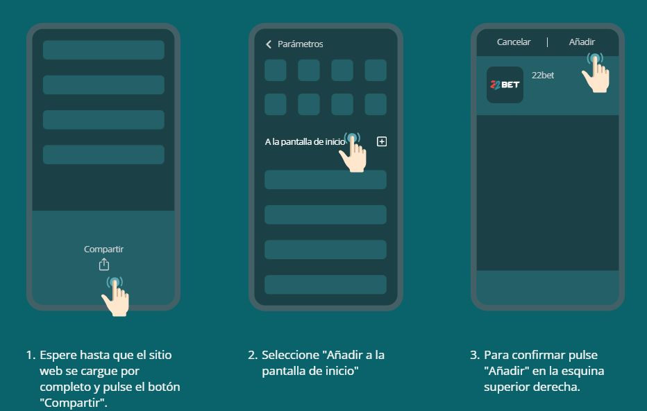 22bet para iOS