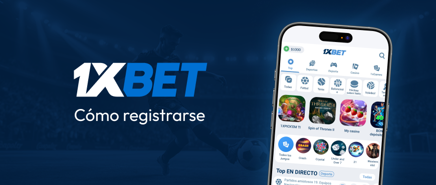 App Apuestas Ecuador 1xBet Cómo registrarse