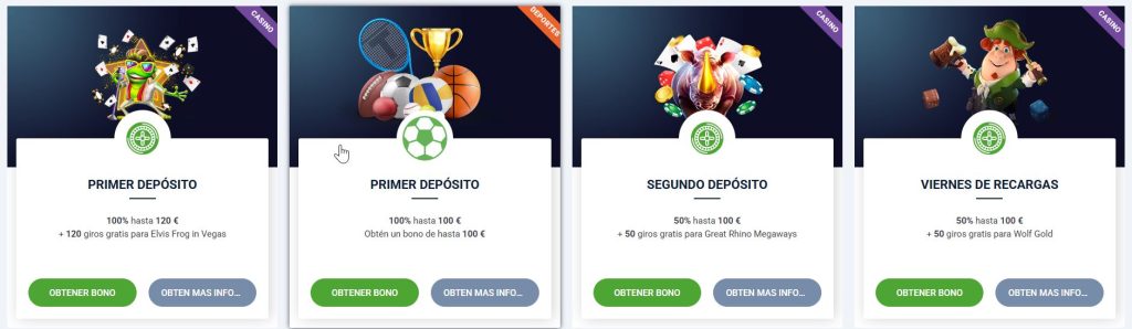 Bonos y códigos promocionales en la app de 20Bet