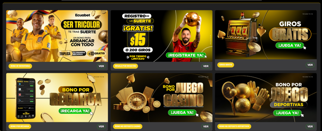 Bonos y códigos promocionales en la app de Doradobet
